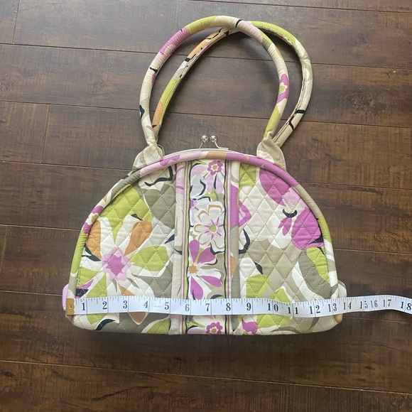 Vera Bradley Eloise Kiss Lock Handbag - Picture 8 of 14